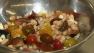 Le Cordon Bleu Chef Chanel Martinez makes a salad with a white creamy bean, crisp sweet grapes, cherry tomatoes and a smattering of feta cheese.