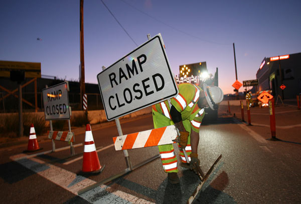 Photos: Carmageddon - 405 Closure Photos from Los Angeles