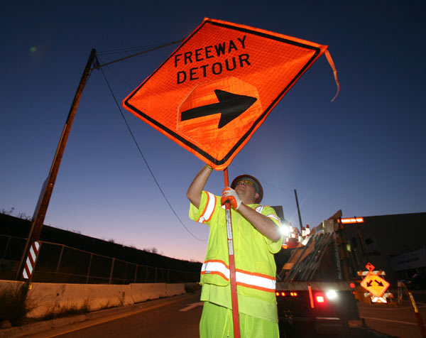 Photos: Carmageddon - 405 Closure Photos from Los Angeles