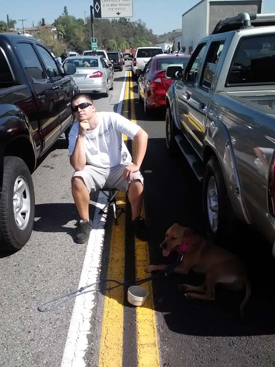 An ABC7 viewer sent in this photo after an...