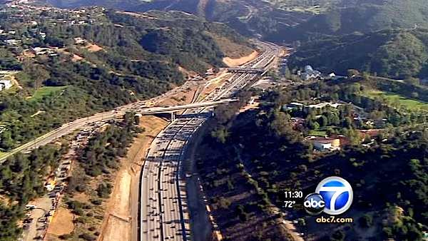 The 405 will be closed between the 10 and the 101 on the weekend of July 16-17. Freeway ramps will begin closing at 7 p.m. on Friday, July 15. The 405 won't reopen until 6 a.m. on Monday, July 18.