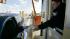 A traveler presents documents at the U.S. border...