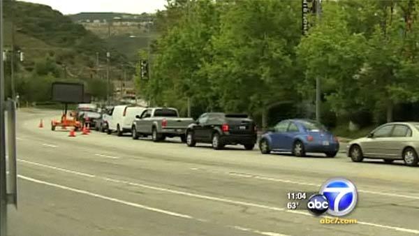 During the 405 closure, Sepulveda Boulevard will be open only to residents.
