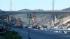 Crews work on the north side of the Mulholland...