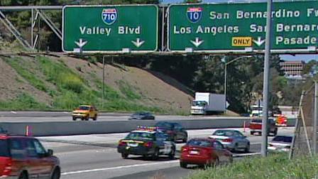 The 710 Freeway is shown in this undated file photo.