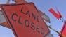 A closure sign is shown on Coldwater Canyon Avenue in Studio City in this photo taken Saturday, March 23, 2013.