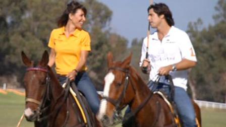 Polo star Nacho Figueras speaks with Vista L.A. co-host Jovana Lara in an episode of Vista L.A. that aired Sunday, Feb. 3, 2013.