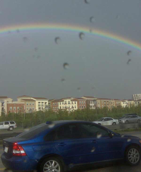 ABC7 viewer Matt Meseke sent in this photo of a...
