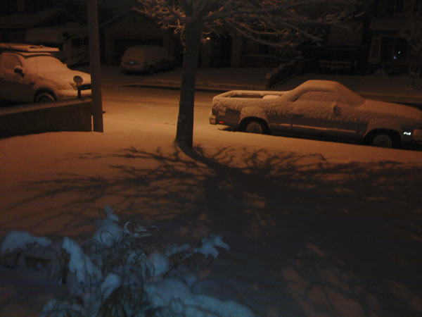An ABC7 viewer sent in this photo of cars...