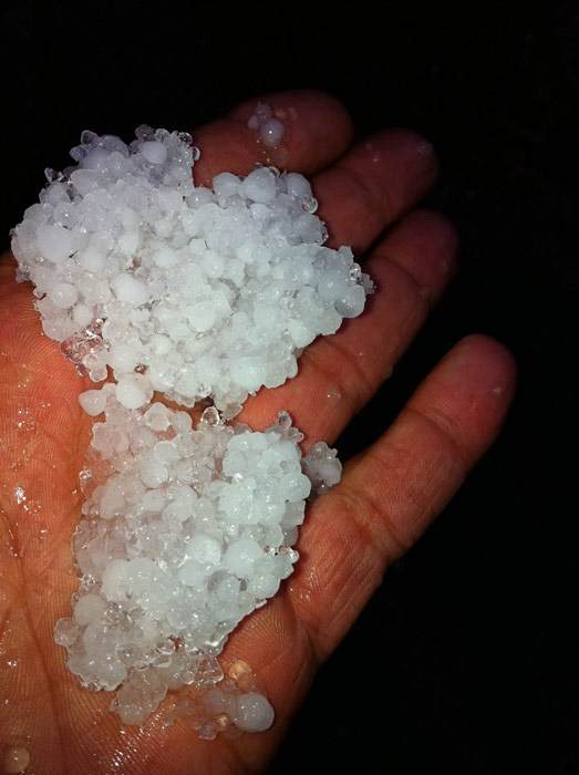 ABC7 viewer Joseph Rivas sent in this photo of...