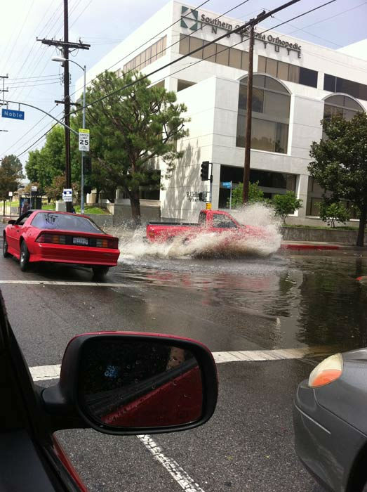ABC7 news assistant Jason Marshall sent in this...