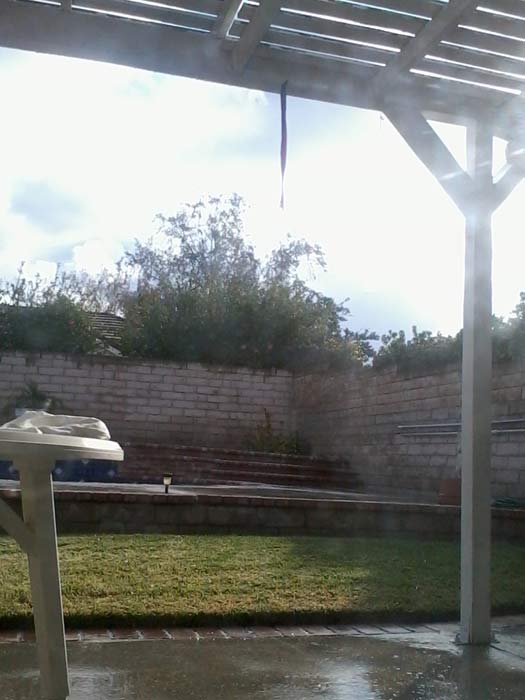 An ABC7 viewer sent in this photo of rain in...