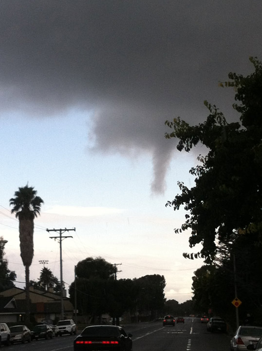 ABC7 viewer Eric Moore sent us this photo of a...
