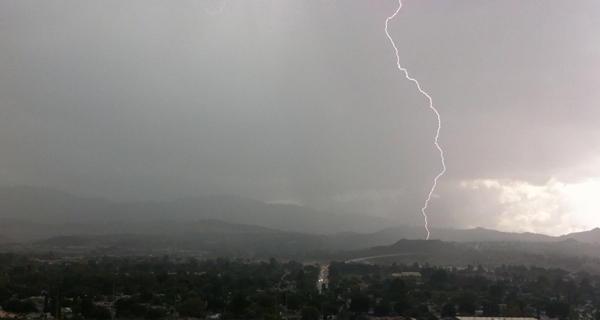 ABC7 viewer Drew Killian sent us this photo of a...