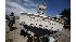 Fishing boat sits high and dry on the island of...
