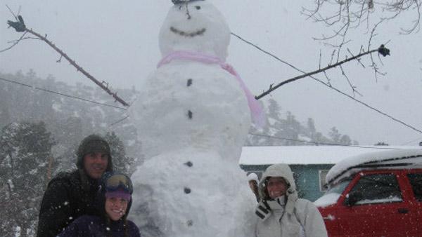 Winter weather photos from Southern Calif.