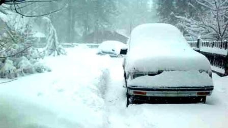 ABC7 viewer Bobby Gerard sent in this photo of snow in Big Bear Lake after a storm passed over Southern California on Sunday March, 18, 2012.