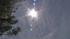 October heat wave brings triple-digit temps :: The sun shines above some tree branches in this undated file photo.