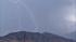 IE hit with flash flooding, hail :: A strike of lightning is seen during a storm in the Inland Empire on Thursday, August 30, 2012.