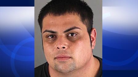 Angel De La Rosa, 30, was arrested in Moreno Valley on pimping and related charges.