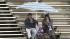 Santa Clarita Valley sees rain, cold temps :: Residents in the Santa Clarita Valley bundle up as a storm approaches the region on Tuesday, Feb. 19, 2013.