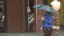 A spring storm forced Los Angeles residents to break out their umbrellas on Monday, May 6, 2013.