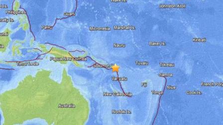 A tsunami warning was issued after a powerful 8.0-magnitude earthquake struck near the South Pacific islands on Tuesday, Feb. 5, 2013.