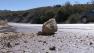 Rocks fell onto Highway 74 when a 4.7-magnitude earthquake struck the Anza area in Riverside County on Monday, March 11, 2013.