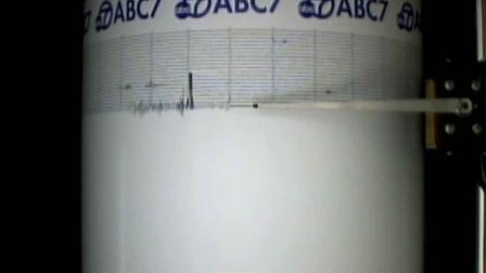 The ABC7 Quake Cam captured the 6.8 earthquake that struck 83 kilometers SW of Etchoropo, Mexico Saturday, Oct. 19, 2013.