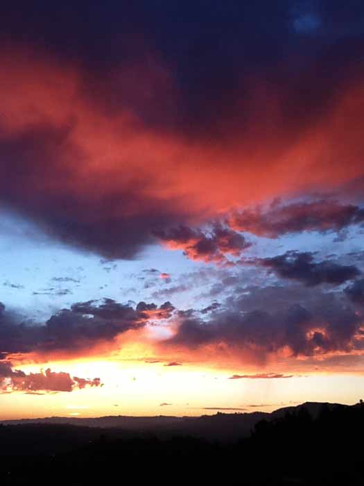 ABC7 viewer Steven and Ken Cosner sent in this photo of clouds at Mt. Washington, Los Angeles, Calif. on Friday Sept. 30, 2011.