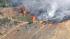 A brush fire broke out in the hills of Castaic...