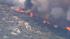 A large brush fire burns in Aguanga, just east...