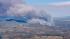A large brush fire burns in Aguanga, just east...