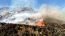 A brush fire broke out near the 101 Freeway in Camarillo Thursday, May 2, 2013.