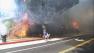A brush fire burning near the 134 Freeway and Harvey Drive forced the closure of the 2 Freeway Friday afternoon.