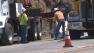 K-rail and rock barriers were set in place to protect motorists and roadways along PCH after a fire in Camarillo on Monday, May 6, 2013.