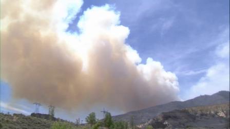 The Grand Fire burning near Frazier Park was near full containment at 80 percent Saturday, May 18, 2013.