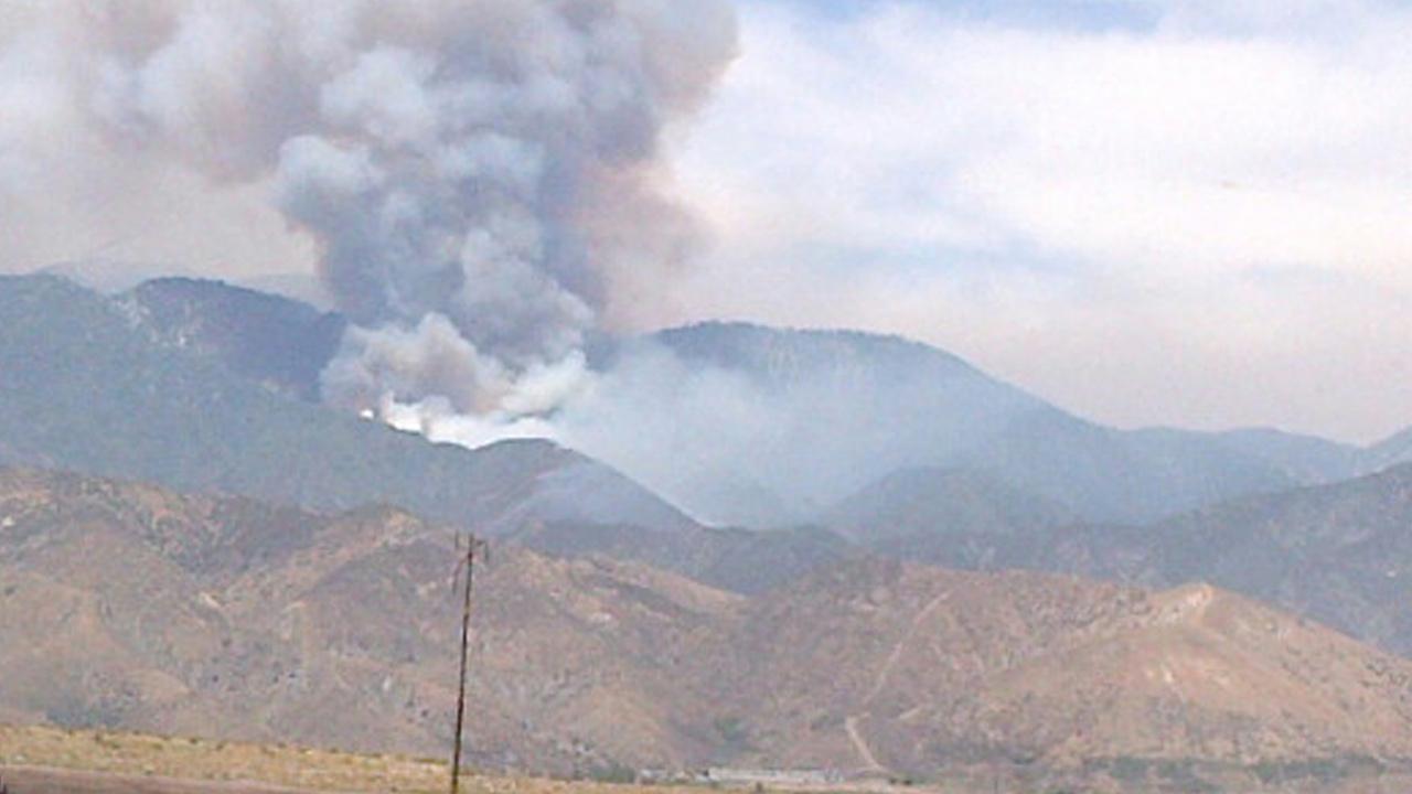Morongo Reservationarea fire 15 percent contained