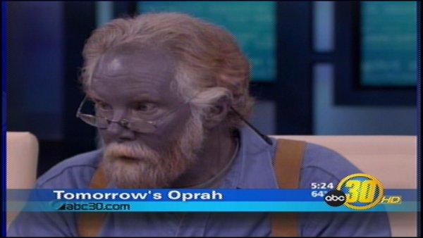 Blue Man On Oprah 61