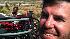 Riding on the top of the bus so we could fit...