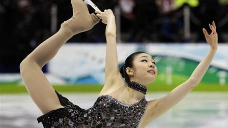 South Koreas Kim Yu-Na performs her short program at the 2010 Olympics.