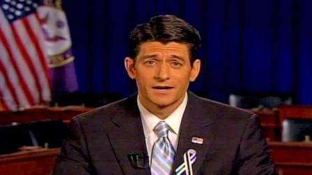 In this screen grab taken from video, Rep. Paul Ryan, R-Wis., delivers the GOP response to President Barack Obamas State of the Union address Tuesday, Jan. 25, 2011. (AP Photo)