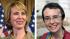 This photo combo shows U.S. Rep. Gabrielle...