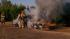 Wednesday morning east of Sanger, Fresno Fire...