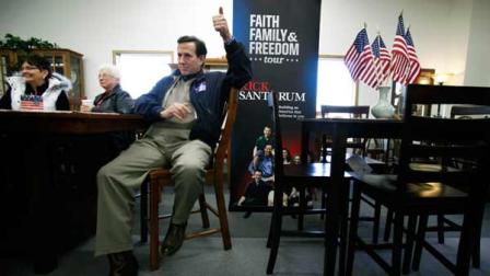 former Pennsylvania Sen. Rick Santorum