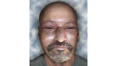FBI rendering of an unidentified man found in a Madera County olive orchard.