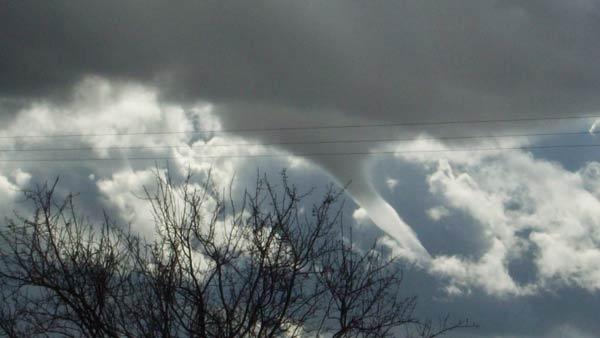 Funnel cloud pics San Joaquin