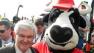 Newt Gingrich stops at the World Ag Expo in Tulare 
