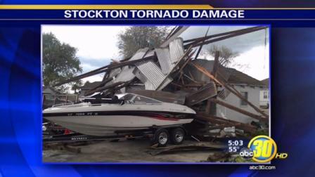 National Weather Service confirms tornado touched down in Stockton
