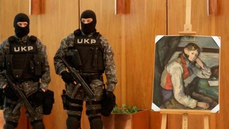Stolen Cezanne painting in Serbia
